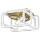 Camden 2 Light 11.5 inch Brushed Champagne Bronze Flush Mount Ceiling Light